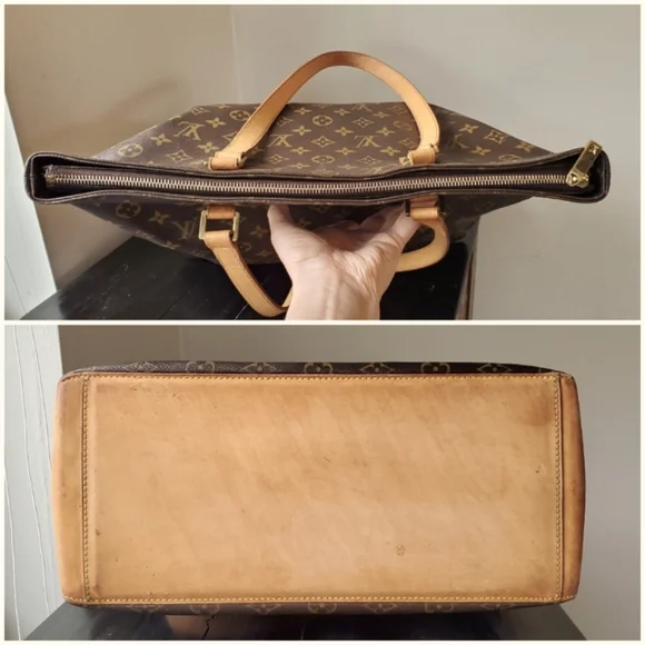 Authentic LOUIS VUITTON Monogram Cabas Mezzo Tote Shoulder Bag - Picture 8 of 14